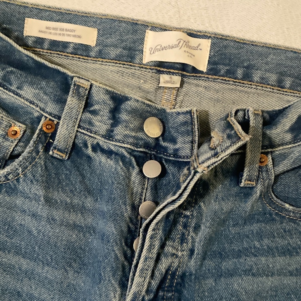 Universal Thread Light Blue wide Leg Jeans - Picture 3 of 3